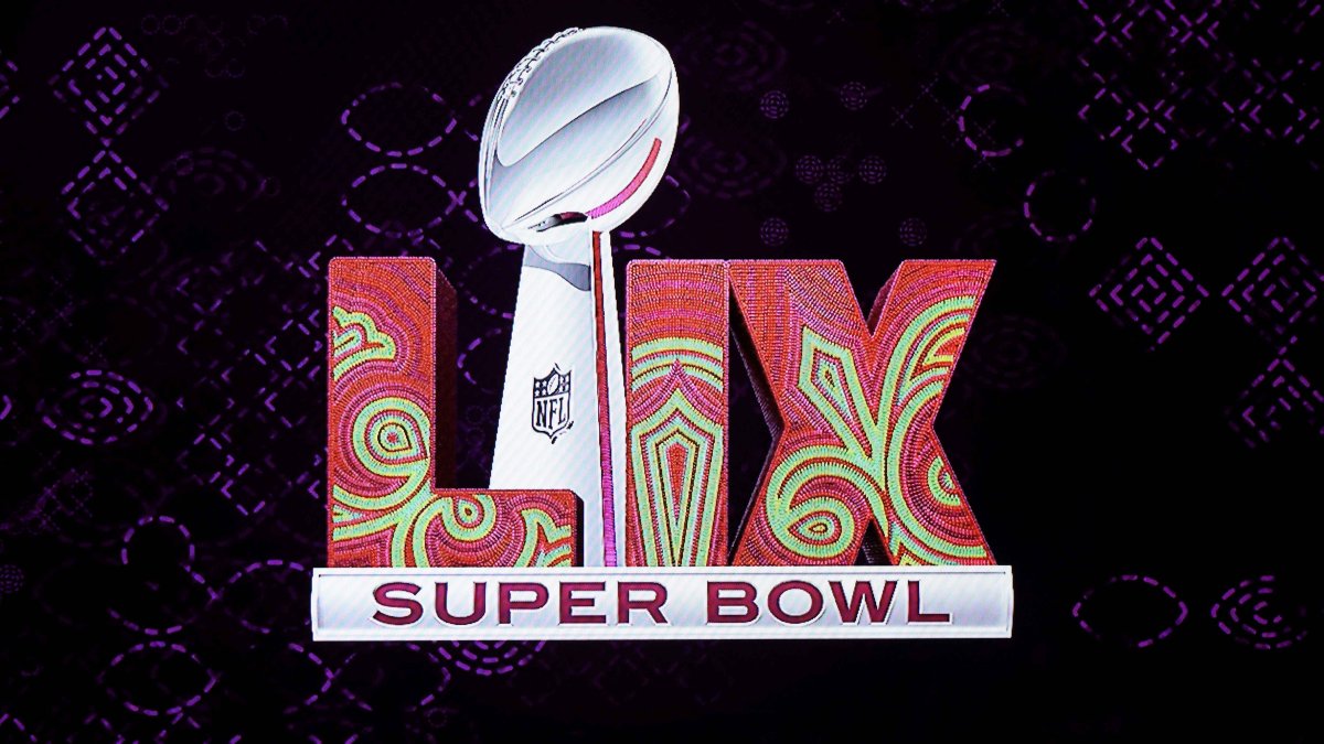 super bowl 2025 logo design