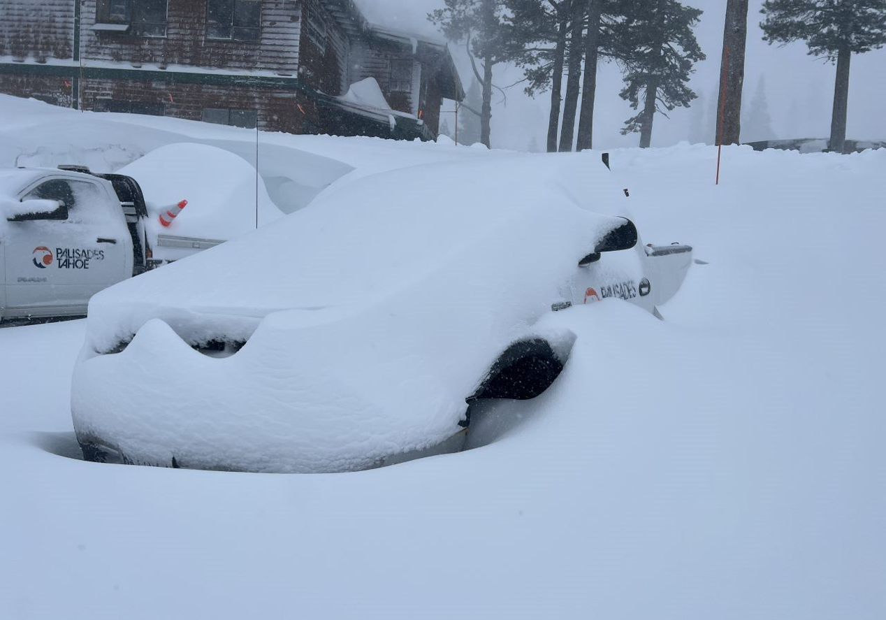 Parts of the Sierra Nevada likely to get 10 feet of snow from powerful storm by weekend