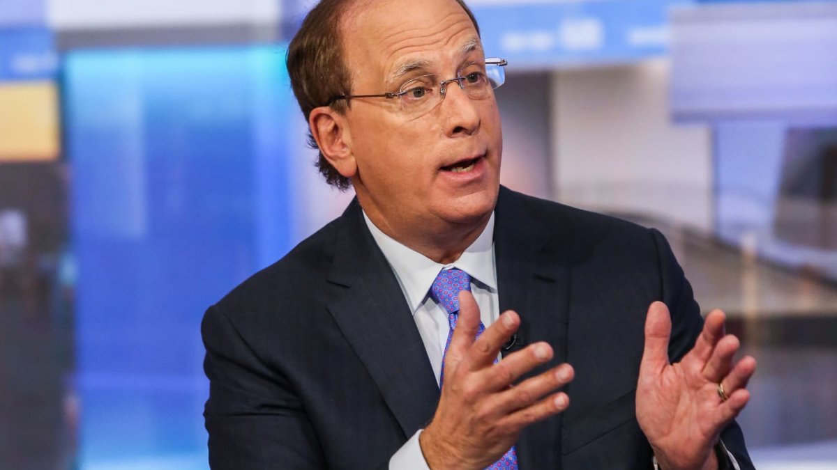 Blackrock’s Larry Fink says young people have a lot going for them, but