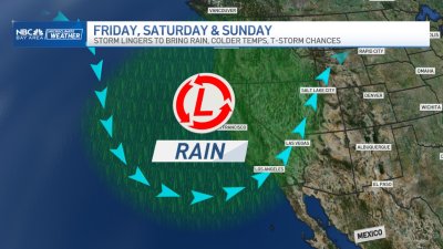 Jeff's Forecast: Rain chances into Easter weekend