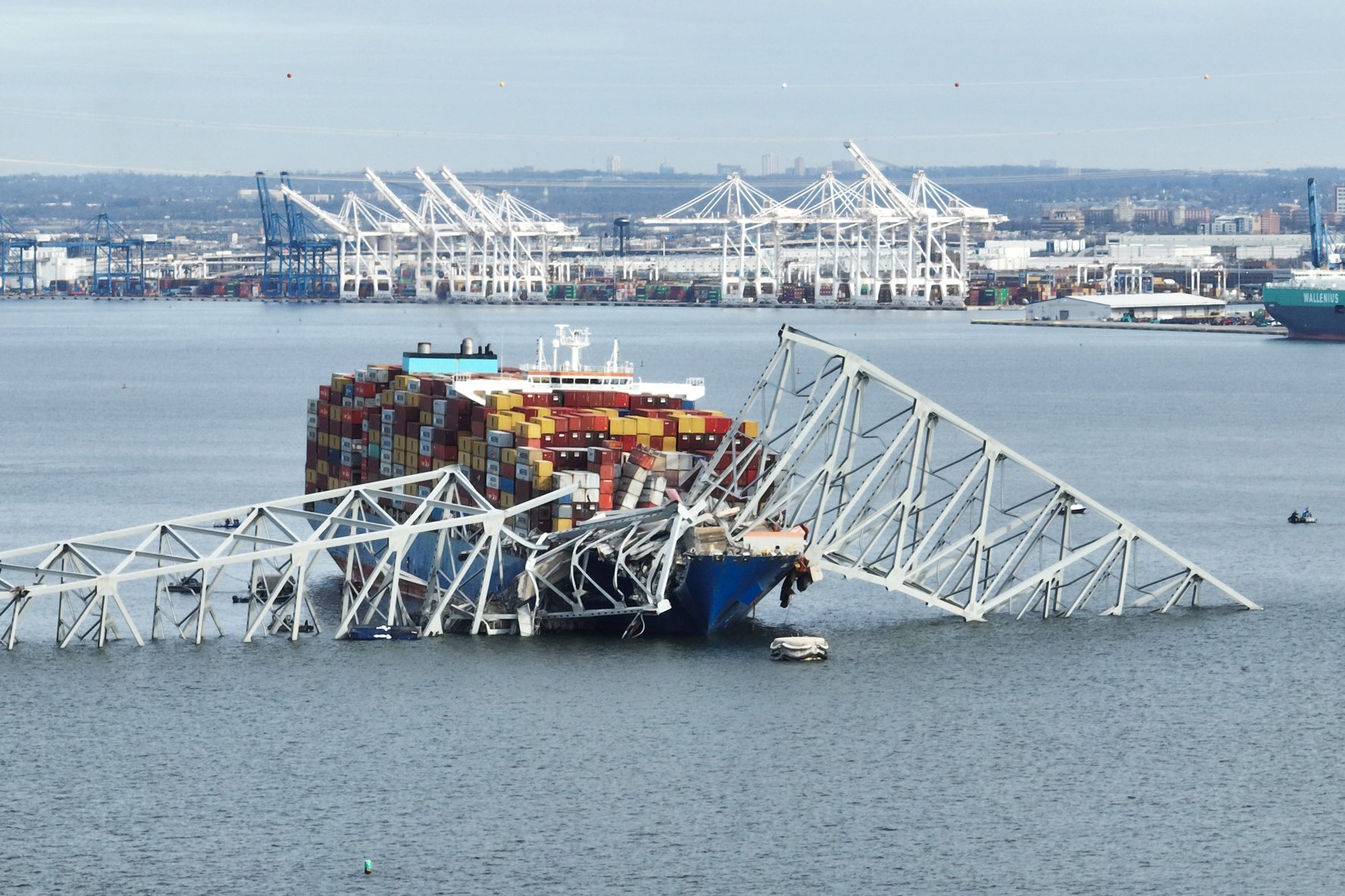 Baltimore Key Rbidge Photos: Francis Scott Key Bridge in Baltimore collapses – NBC Bay Area