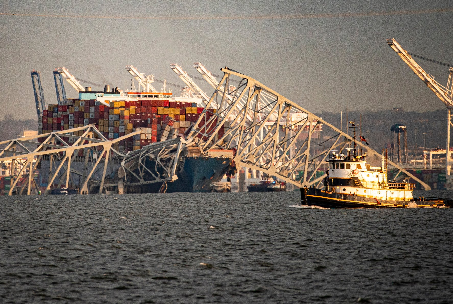Baltimore Key Rbidge Photos: Francis Scott Key Bridge in Baltimore collapses – NBC Bay Area