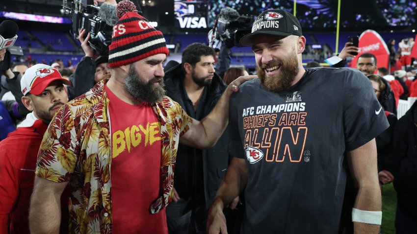 Jason and Travis Kelce