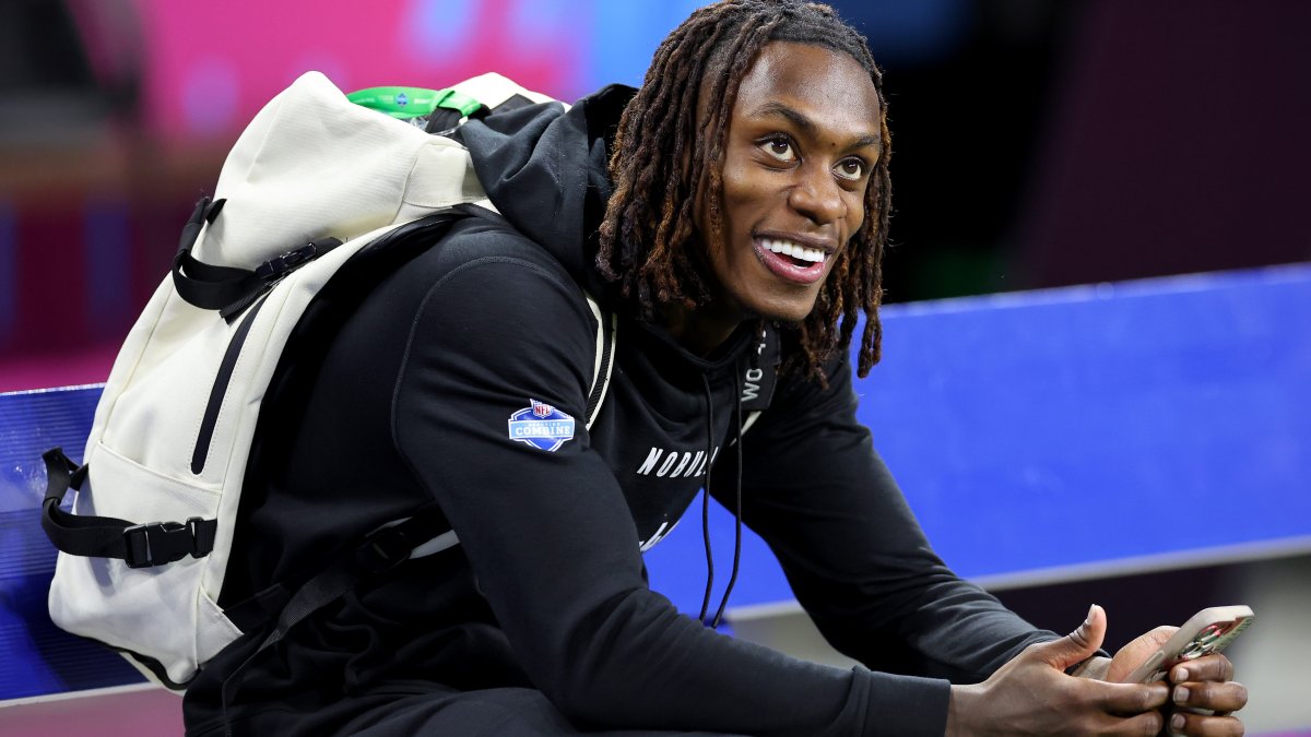 Texas WR Xavier Worthy breaks 40yard dash record at NFL combine NBC