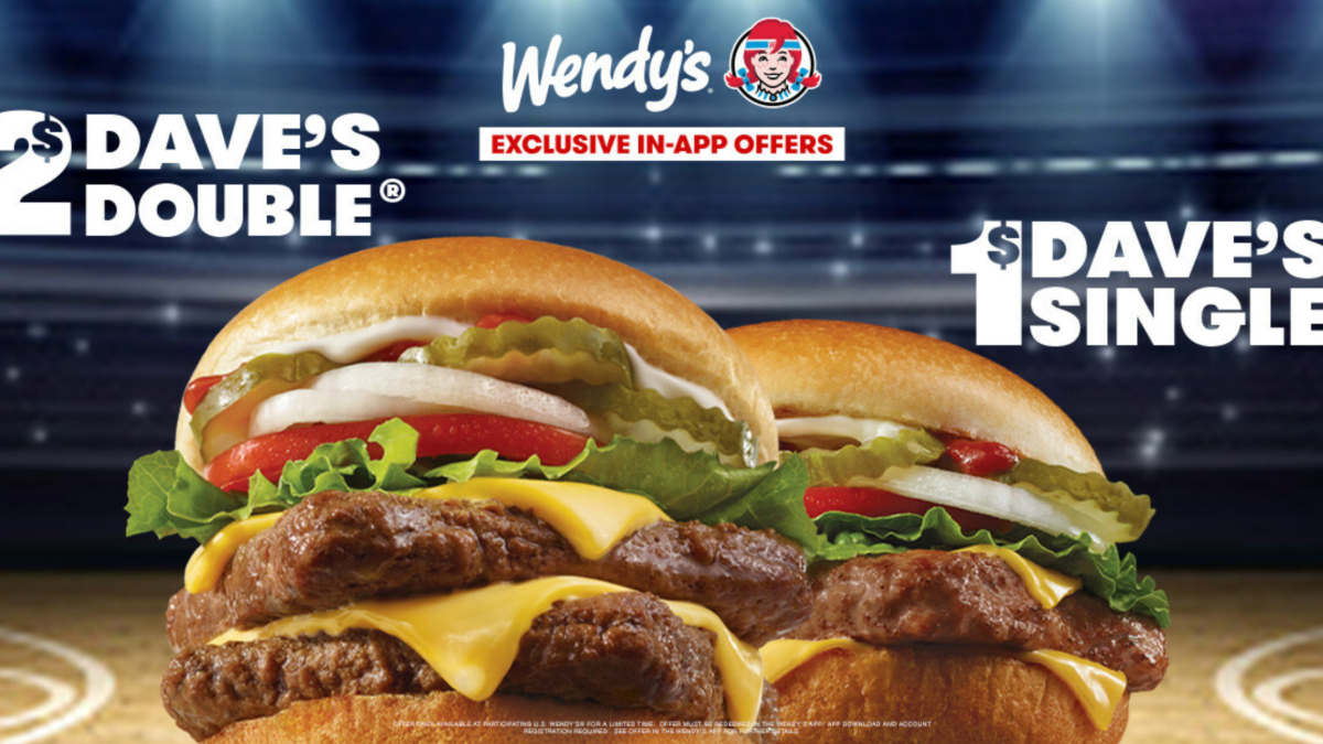 Wendy’s is offering 1 burgers for March Madness NBC Bay Area