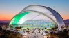 A's, Las Vegas officials hold groundbreaking for new ballpark