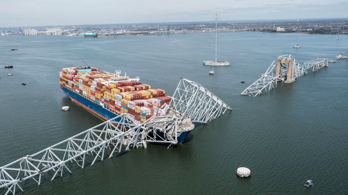 Baltimore bridge collapse: Channel opens for vessels clearing wreckage