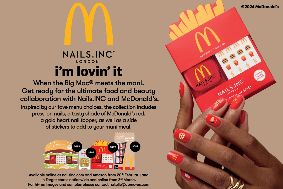 McDonald’s, Nails.INC launch new beauty collaboration sold at Target, Amazon NBC Bay Area