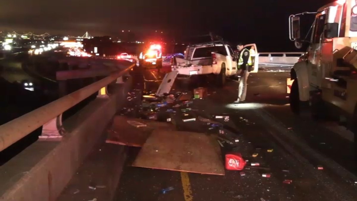 1 dead, 3 injured in wrong-way crash on westbound I-580 in Oakland ...