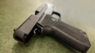 Gun stock photo
