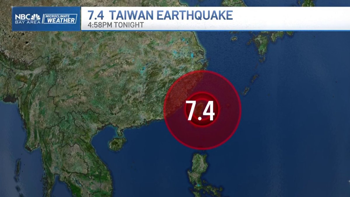 Taiwan Earthquake No Tsunami Threat To California NBC Bay Area Taiwan Earthquake No Tsunami Threat To California NBC Bay Area