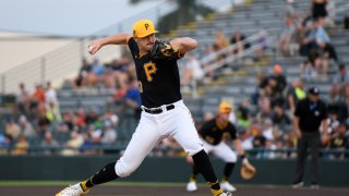 Pittsburgh Pirates pitcher Paul Skenes.