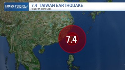 7.4 magnitude earthquake strikes in Taiwan