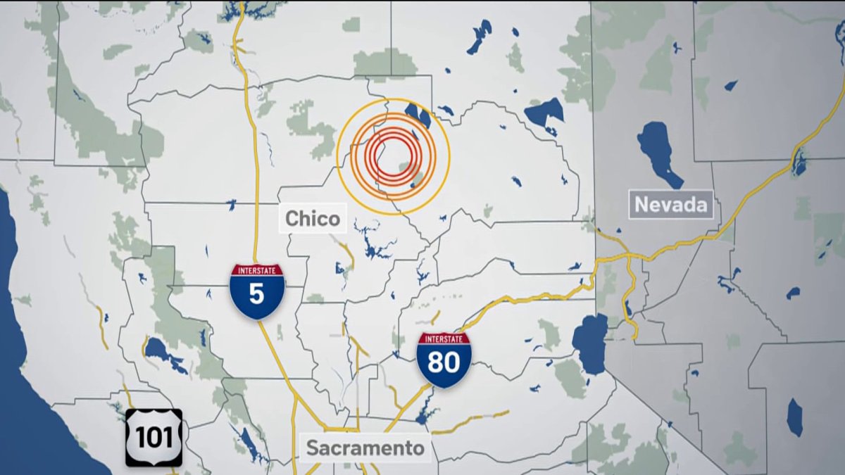 Two earthquakes hit Plumas County in Northern California – NBC Bay Area