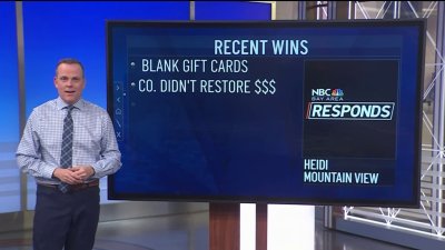 NBC Bay Area Responds to cancelled flight, blank gift cards