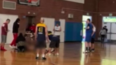 Heroic action on East Bay basketball court saves man's life