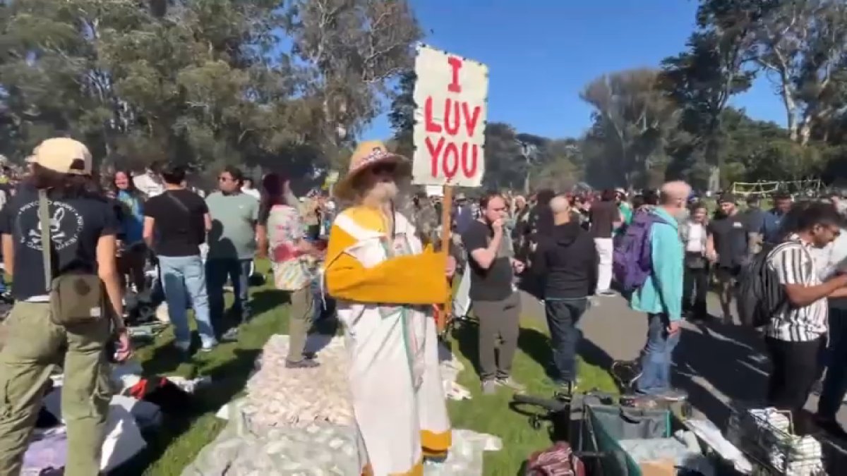 Crowds gather for unofficial 4/20 event in San Francisco's Golden Gate park - Vimarsana News