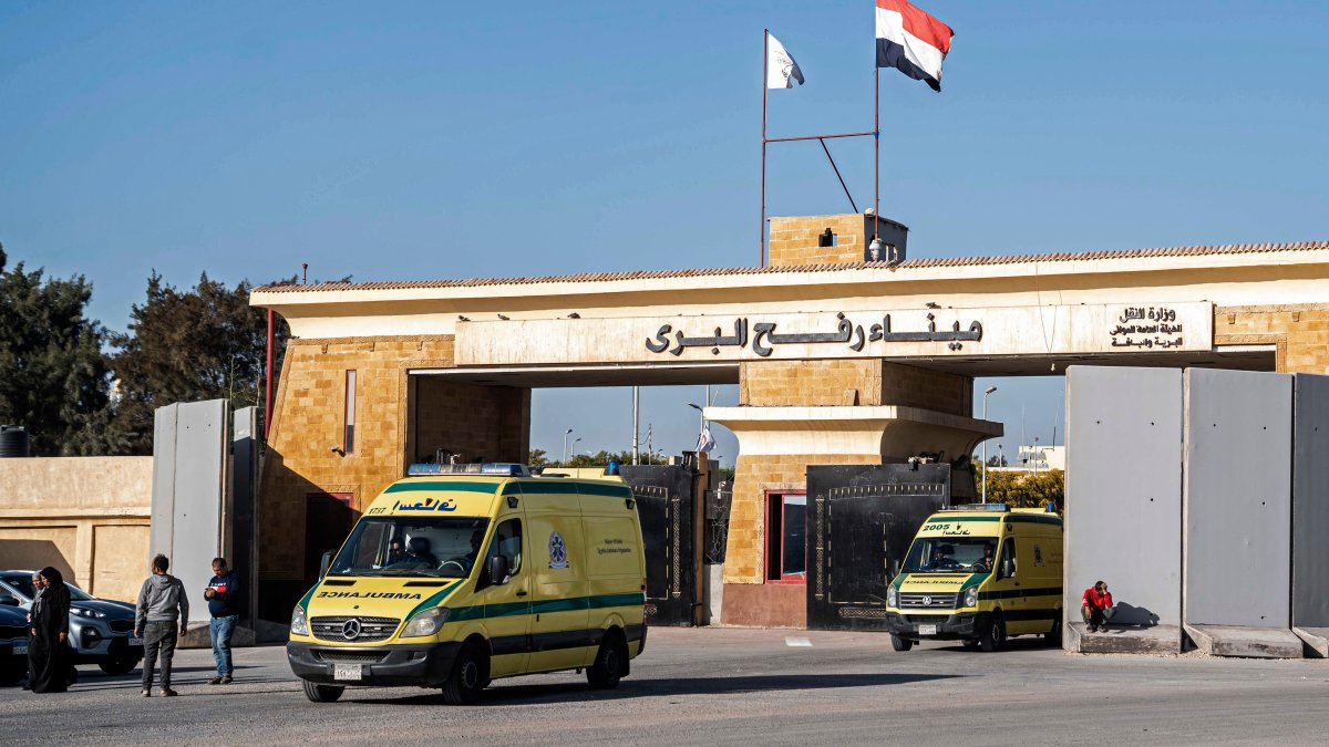 Bodies of aid workers killed in Israeli strike carried out in Gaza ...