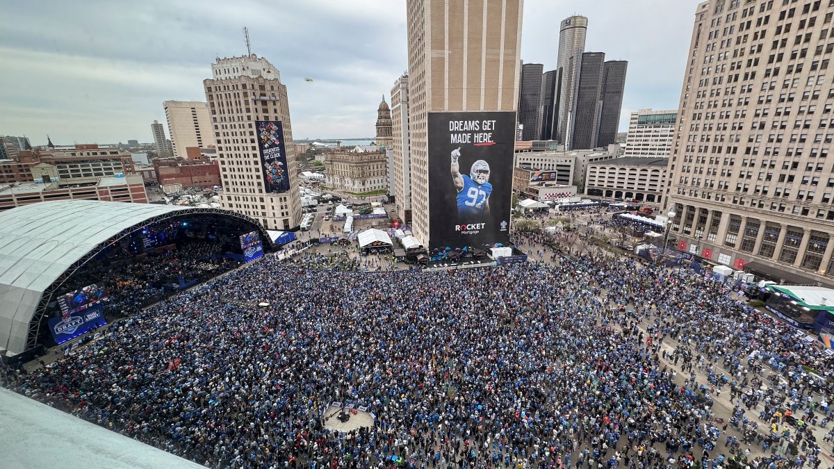 NFL Draft in Detroit sets attendance record – NBC Bay Area