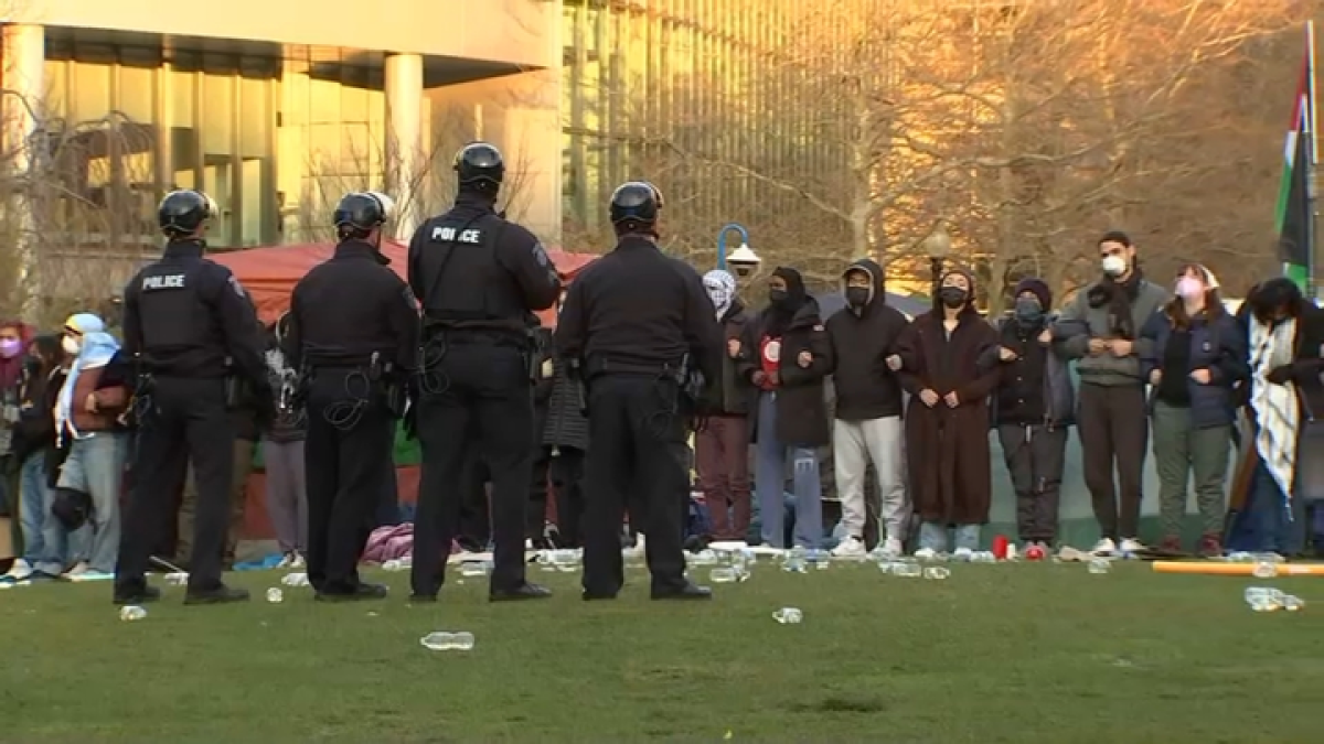 Northeastern U. pro-Gaza protest broken up, police make arrests – NBC Bay Area - Vimarsana News