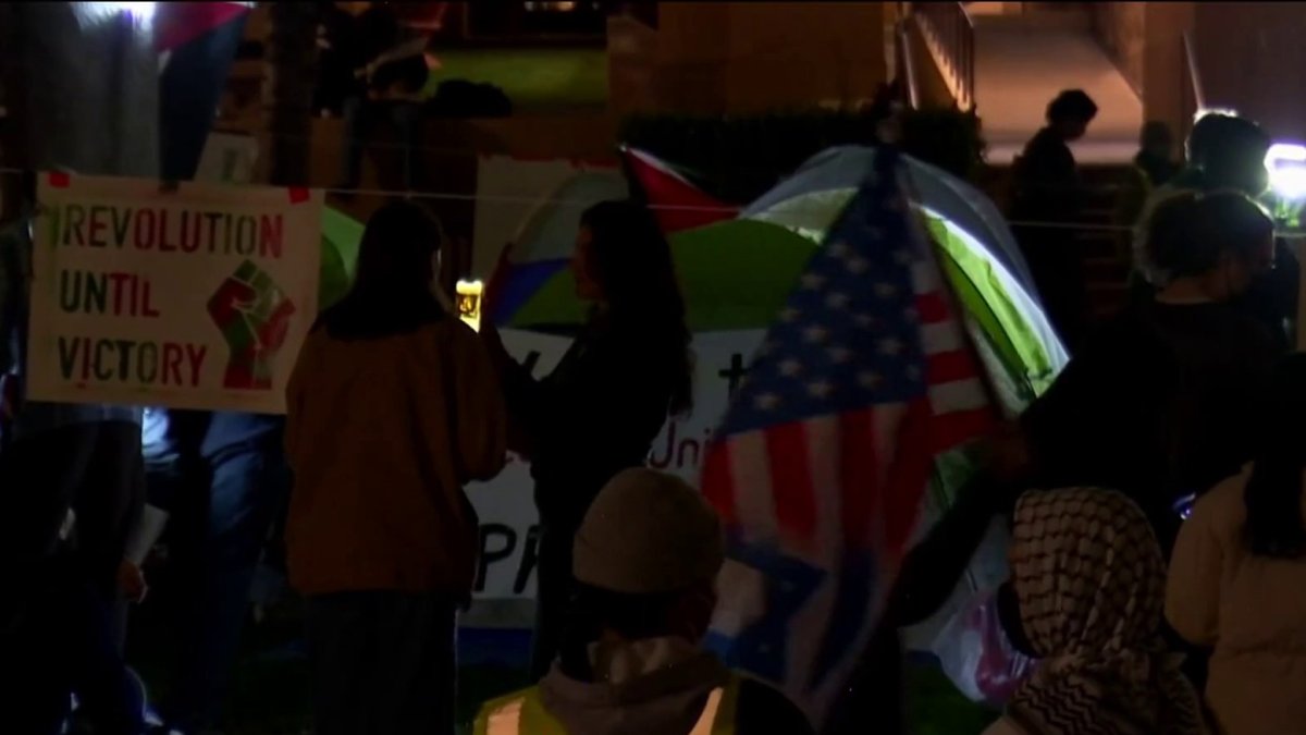Pro-Palestine demonstrators protest at UC Berkeley, Stanford – NBC Bay Area