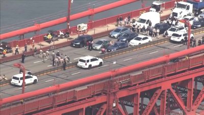 Protesters arrested after shutting down Golden Gate Bridge