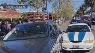 Driver arrested after hitting two people and multiple vehicles in San Francisco, police say