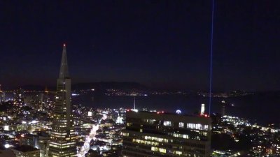 Have you seen a laser in the night sky in San Francisco? Here's why