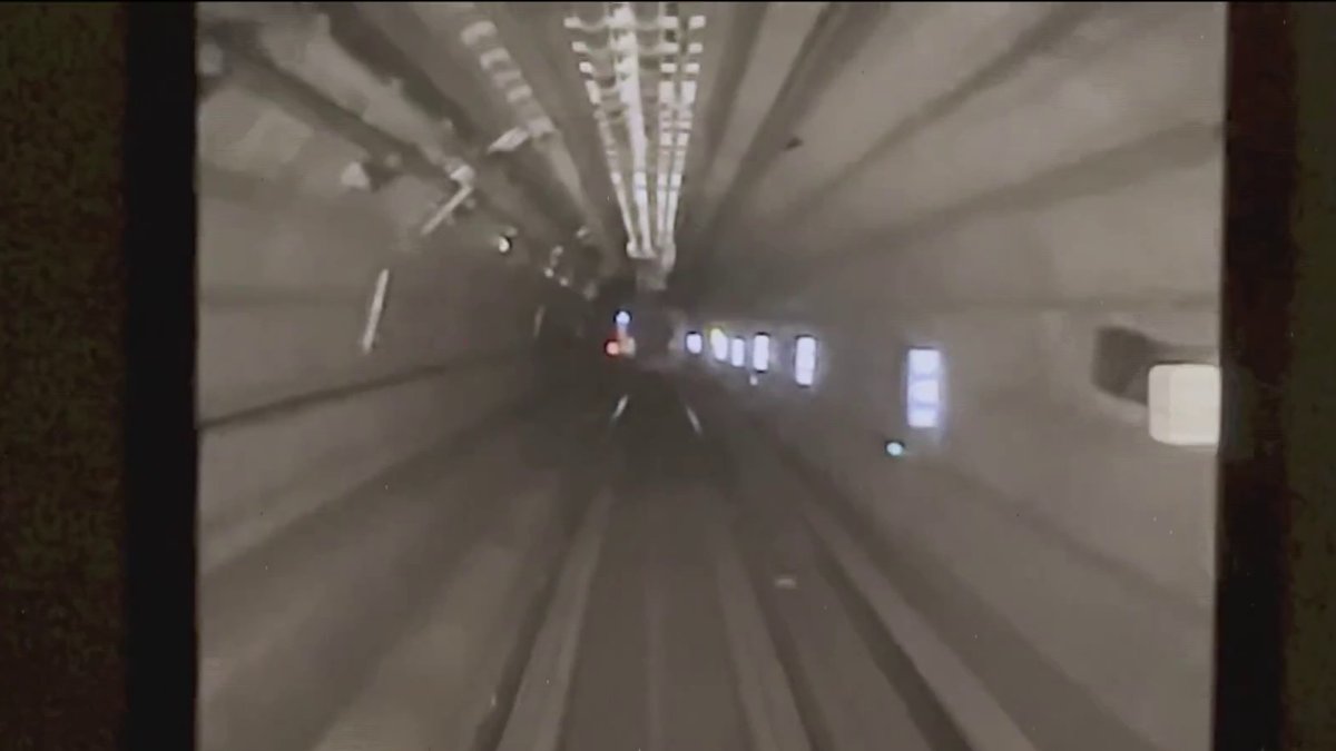 A closer look: BART subway tunnel lights – NBC Bay Area