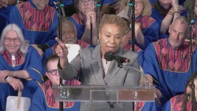 Watch: Rep. Barbara Lee speaks at Rev. Willliams' memorial service