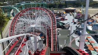 Giant Dipper roller coaster at Santa Cruz Beach Boardwalk turns 100
