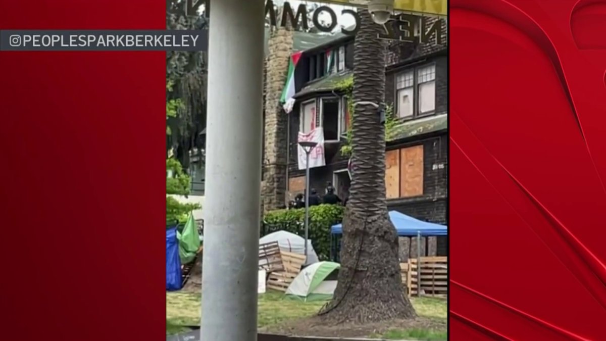 Police surround shuttered UC Berkeley building occupied by pro ...