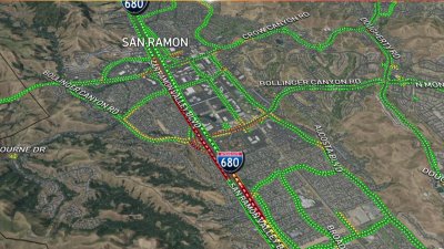 Police activity shuts down southbound 680 in San Ramon