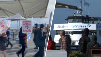 Alcatraz ferry workers strike amid start of summer tourism season in San Francisco