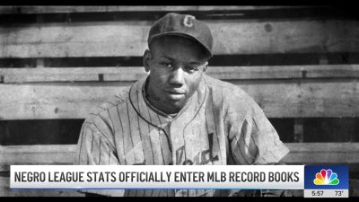 Negro League stats officially enter Major League Baseball record books