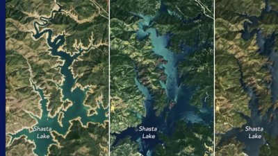 Lake Shasta benefits from back-to-back wet winters
