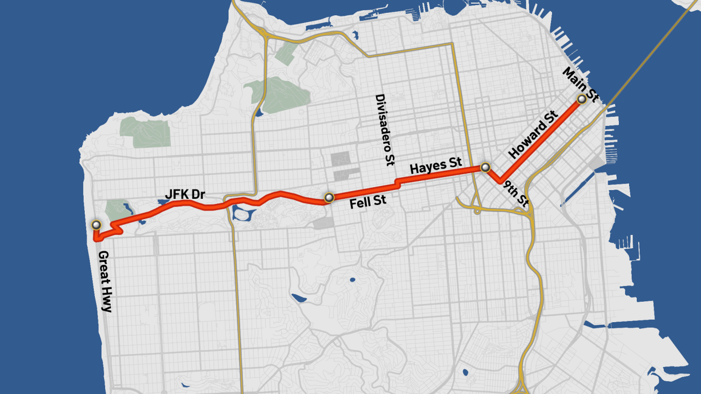 Bay To Breakers 2025 Map Erma Benedetta Bay To Breakers 2025 Distance Chart