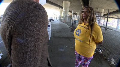 East Bay woman who fed homeless, even when she was homeless herself, back on her feet and still giving