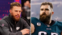 Jason Kelce shares reaction if his daughters were told to be homemakers following Harrison Butker speech