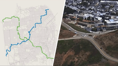 San Francisco's popular crosstown trail adds new route