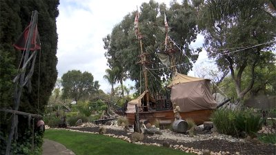 Morgan Hill man transforms property into pirate-themed spectacle, welcomes in community to enjoy