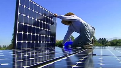 Watch: Solar industry executive discusses installation milestone