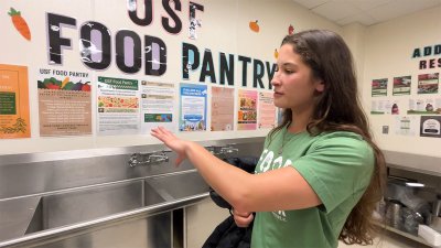 USF graduate's collegiate contribution: Reducing food waste, feeding those in need