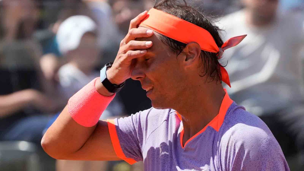 Rafael Nadal reconsidering French Open status after loss in Rome NBC