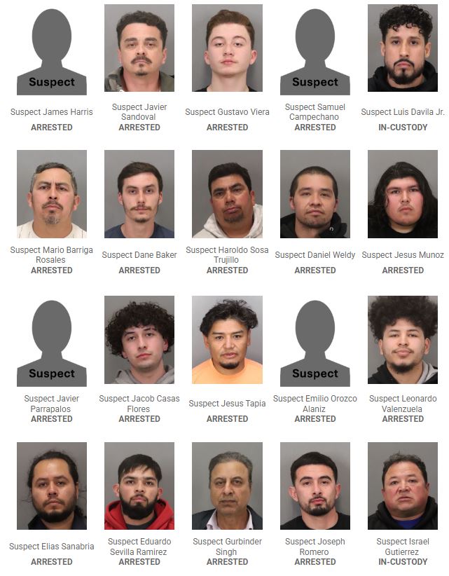 SJPD arrests 46 suspects in sexual assault warrant operation