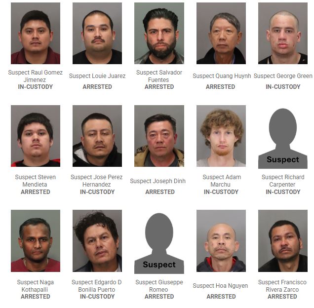 SJPD arrests 46 suspects in sexual assault warrant operation