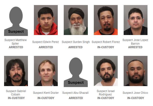 SJPD arrests 46 suspects in sexual assault warrant operation