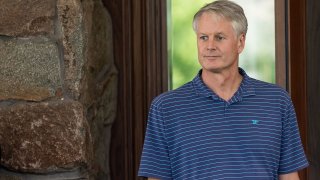 John Donahoe, attends the first day of the annual Allen & Company Sun Valley Conference, in Sun Valley, Idaho.