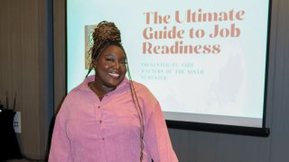 Jade Walters says posting her resume on TikTok helped her land her first full-time job in communications after college.