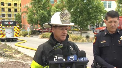 Watch: Chief provides update on 8-alarm Redwood City fire